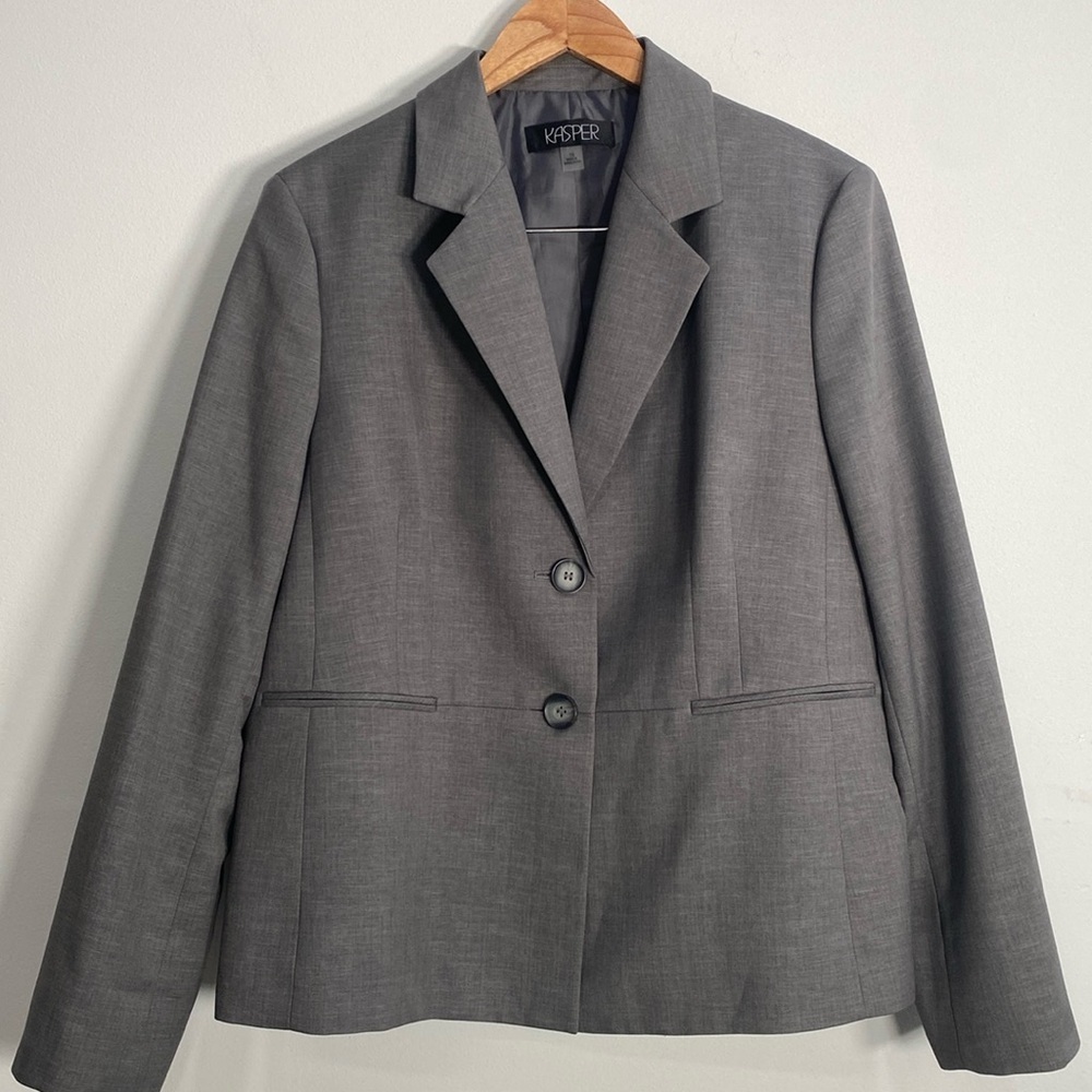 Kasper 17 Blazer Gray